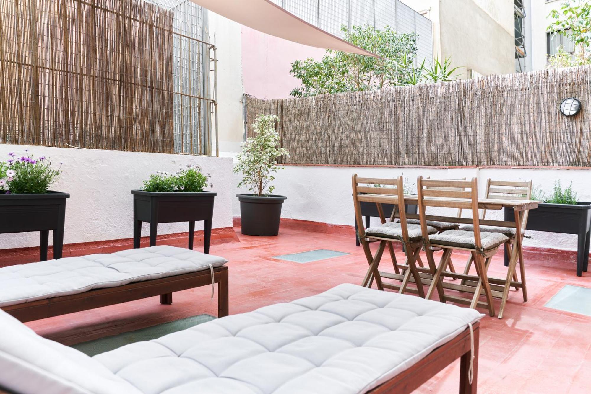 HA Diputació terrace apartment Barcelona Exterior foto